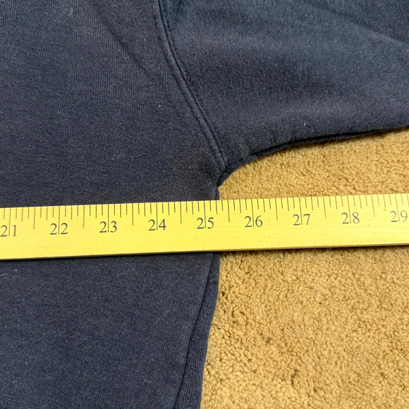 Vintage University Of Notre Dame Fighting Irish Hoodie Mens Blue Hoodie Medium - Picture 7 of 9